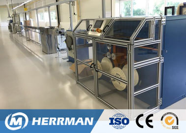 Tight Buffer Fiber Extrusion Equipment , Optical Cable Coating Machine NSK Bearing