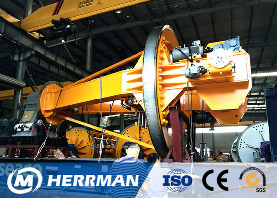 Wire Insulation 30rpm 130mm Diamter Cable Armouring Lay Up Machine