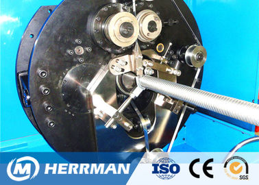 1200rpm Interlock Cable Armouring Machine For Flat Submersible Oil Pump Cable