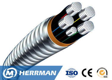 Welding And Corrugation Cable Armouring Machine For Flexible Fireproof Cable