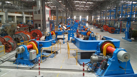 Nontwist Cable Cores 75KW 30r/Min 2800mm Drum Twister Machine