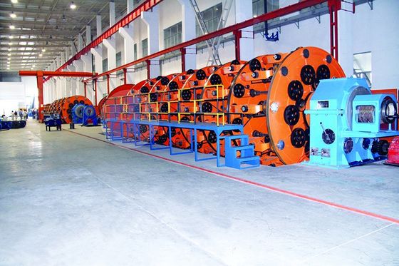Cage Type OPGW Cable Manufacturing Equipment For Overhead Conductor